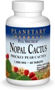 Planetární Herbals Full Spectrum Nopal Cactus 1000mg Pruiled Pear Cactus Antioxidant - 100% přírodní - 60 tablet