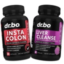 Colon Cleanser Detox & Cleanse Játra - 15 den Colon Cleanse pilulky & Játra Detox Supplement Supplement Mléko Thistle Pampelion - Bowel Hnutí doplňky pro střevní žaludek Bloating Gut Body Flush