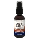Hostitelská obrana MycoShield Krční sprej - Imunitní podpora zdraví - Dietní houba dodatek s Chaga, Reishi, Turecko Tail & More - On-The- The- Imunitary Support - Skořice Flavor, 2 fl oz (142 Služeb) *