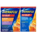 Theraflu Max Strength Daytime & Nighttime Flu Symptom Relief Med Lemon Flavor Powder & Daytime Flu Symptom Relief Med Lemon Powder, 6 Daytime + 6 Nighttime, & 6 Med Lemon Flavor Powder Packets