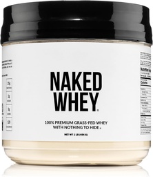NAKVANÁ Syrovátka 1Lb - Pouze 1 ingredience, Tráva Fed syrovátkový protein prášek, nedenaturovaný, No Gmos, No Soy, Gluten Free, Stimulační růst, Vylepšení zotavení - 15 Služeb