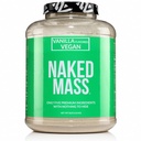 NAKED Vegan Mass - Vanilla Vegan Weiner Gainer - 1,230 Calories, Non- GMO, Soy & gluten Free, Žádné umělé přísady - 8LB Bulk - 11 Služeb
