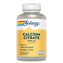 Solaray vápník Citrát 1000mg - Chelatovaný doplněk vápníku - Podporuje sílu kostí a zdravé zuby - Snadná k digestu - 60denní záruka, Vegan - 30 Služeb, 120 VegCaps