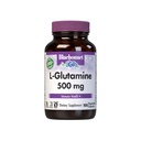 Bluebonnet Nutrition L-glutamin 500mg, podporuje imunitní funkci *, nitrogenový transportér *, Soy- Free, gluten- Free, Non-GMO, Kosher Certified, Vegan, 100 Zeleninové kapsle, 100 Služeb