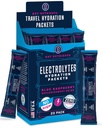 KEY NUTRIENTS Electrolytes Powder Packets 20 Packets - No Sugar, Delicious Blue Raspberry, Hydration Packets with Electrolyte Powder for Refreshing Electrolyte Drink Mix Packets - Nulové kalorie