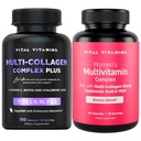 Vitální vitamíny Multi kolagen Complex Plus + Ženský Multivitaminový komplex