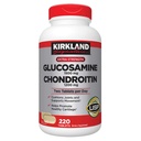 Podpis Kirkland Glucosamine & Chondroitin, 220 tablet (2 balení)