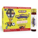 GirafKids Super Vitamíny pro děti věkové kategorie 4 + 124; 10 Serving Lahvičky Liquid Multivitamíny pro imunitní podporu a energetiku 124; 12 Vitamíny Dusiva 124; Chutné Lesní ovocný příchuť 124; Obohacené s Royal Jelly & Propolis