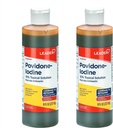 Leader Povidon Jod 10% Prep Solution USP, First Aid Antiseptic Wound Cleanser, Wound Wash, Antiseptic Soap (8 Fl Oz, balení po 2)