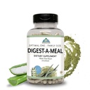 Optimální zdravotní systémy Digest- A- Meal CLAS124; Gut Health Enzyme & Probiotic CLAS124; Bloating, Acid Reflux, & Požití Relief + Aloe Vera Leaf CLAS124; Dodatek k Digestion CLAS124; 270 Kapsle Rodinné velikosti
