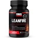 Force faktor LeanFire Pre Workout Energetické pilulky se Zelený čaj extrakt a kofein zvýšit energii, Build Lean Muscle, černá, 30 Počet (balení po 1), Balíček květen Vary