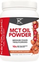 Ketologický MCT olej Powder Hazelnut Cream (1 LB) - Keto Coffee Creamer & Energy Support - 41 Servings of Medium Chain Triglycerides for Focus & Fuel