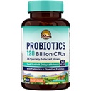 Vitalitown Probiotics 120 Bilion CFU CFU 124; 36 Strains, s Prebiotics & Digestive Enzymes CF124; Stabilní skladování 124; Digestive Health & Imunitation Support CFU 124; Vegan, Non- GMO CF124; Balení 1 CF124; 60 Zpožděné uvolnění Veg Caps