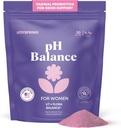 JoySpring Vaginální Probiotický prášek dodatek 124; Lactobacillus Acidophilus curren124; D Mannose s brusinkou pro ženy 124; D- Mannose prášek podporuje feminin pH Balance & Vaginální zdraví current 124; Sugar- Free, 30 Služeb