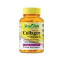 Greenfield Nutritions - Halal Collagen Peptides 1500 mg Typ I & III, s vitaminem C 300 mg pro lepší absorpci, Halal Anti- Age Formule pro vlasové kožní nehty & spony, Halal Vitamíny 90 Kapsle