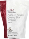 Bariatric Advantage vápník Citrát Chewy Bites 500 mg - Vysoce absorbovatelné a stravitelné - Vitamin D3 - Snadno žvýkací doplněk vápníku - Kokosový Flavor - 90 Počet