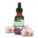 Odpověď přírody Česnek Extract 124; Podporuje celkové zdraví & Well- bytí 124; Vyrobeno s nízkým organickým alkoholem 124; Gluten- Free, Non- GMO & Kosher Certified OF 1241oz