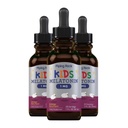 Piping Rock Kids Melatonin Liquid 1 fl oz cr124; 1mg Cr124; Balení 3 lahví Cr124; Berry Flavor Drops Cr124; Non- GMO, gluten zdarma dodatek