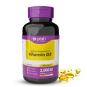 Vitamin D3 2000 IU - 600 Softgels - Podporuje obranný systém, zdraví kostí a svalů - Rodinná velikost