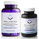 Relumins Advanced White Set - 1650mg Glutathione Complex (90 kapslí) a Advanced Vitamin C s Rose HIPS a bioflavonoidy (60 kapslí) Bundle