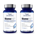1MD Nutrition BiomeMD Probiotika CFU 124; 62 Miliardy CFU, 15 Komplexní struny - Pro & Prebiotika CF124; Doctor- Vydávaný pro stravitelné zdraví a imunitní podporu CF124; 60 Kapsle