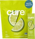 Léčba Hydratace 124; Plant- based Electrolyte Drink Mix 124; No Add Sugar CLAS124; FSA- HSA CLAS124; Dehydratace Relief Powder Made with Coconut Water CLAS124; Non- GMO CLAS124; Vegan CLAS124; Pouch of 14 Packets - Lime