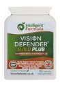 Vision Defender Plus Doplněk očí: AREDS2 Formule Vitamíny, Minerály (Lutein, Zinek) Vylepšený mezo-Zeaxanthin pro kompletní oči / oční zrak Zdravotní péče & Podpora. 60 Easy- to- Polykat Veganové kapsle
