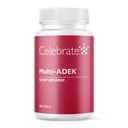 Oslavte Vitamíny Multi ADEK, Iron Free - Daily Bariatric Multivitamin, vysoká úroveň vitaminů A, D, E, K & B12 pro pacienty s duodenální záměna (60 kapslí)