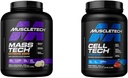 MuscleTech Mass Gainer Mass- Tech Extreme 2000, Muscle Builder Whey Protein Powder & Creatin Monohydrát Powder Cell- Tech Creatine Post Workout Recovery Drink Muscle Builder