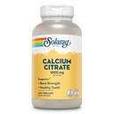 Solaray vápník Citrát 1000mg - Chelatovaný doplněk vápníku - Podporuje sílu kostí a zdravé zuby - Snadná k digestu - 60denní záruka, Vegan - 60 Služeb, 240 VegCaps