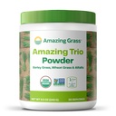 Amazing Grass Green Trio: Green Powder with Wheatgrass, Alfalfa, & Barley Grass, Rich Source of Chlorofyl, 30 Servings