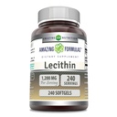 Amazing Applicas Lecithin 1200 Mg CLAS124; Software Supplement CLAS124; Non-GMO CLAS124; Gluten- Free CLAS124; Made in USA (1 balení 124; 240 Počet)