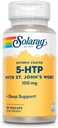 SOLARAY 5-HTP Plus třezalka tečkovaná - 30 Enteric- Coated Capsules - 100 mg - 30 Servings