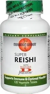 Mushroom Wisdom, Inc. - Super Reishi 120 vtags by MUSHROOM WISDOM