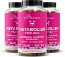 Metabolismus pro její 3- pack Bundle - hubnutí pilulky pro ženy - Appetite Conpressant, spalovač tuků, metabolismus Booster - Bojové chutě & ztratit břišní tuk - Berberine, Chrom Picolinate & Guarana