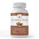 Čisté původní ingredience Root Extract z lékořice (100 kapslí) Vždy čisté, žádné přísady nebo plnidla, Laboratorní ověřené