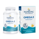 Nordic Naturals Omega33, Lemon Flavor - 180 Soft Gels - 690 mg Omega33 - Fish Oil - EPA & DHA - Imunitní podpora, Brain & Heart Health, Optimální Wellness - Non- GMO - 90 Služeb