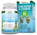 Lung Detox a Cleanse - Skvělé pro kuřáky - Extra síla - 100% Bylinné Lung Zdravotní doplňky - Mucus odstranění podpora - Podporuje dýchací zdraví - Přírodní způsob, jak udržet své plíce čisté