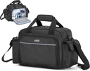Trunab Domácí zdravotní sestra Bag Prázdné, Přenosné lékařské dodávky Rameno Bag pro hospice, Domácí návštěva, Nemocniční stážisté, Black, Bag pouze