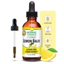 Botanická volba Lemon Balm Liquid Extract, Alkohol zdarma, gluten Free- Tradiční podpora pro Tranquility- Rychle působící 1 Fluid Oz