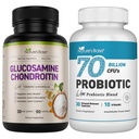 Přírodní báze Glucosamine Chondroitin + Probiotika 70 miliard CFU