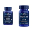 Life Extension Super Omega33 Plus EPA / DHA Fish Oil, Sezame Lignans & Vitamin D3 125 mcg (5000 IU), Bone Health, Mozek Performance