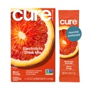 Hydratační roztok 124; Plant- Based Electrolyte Drink Mix 124; No Add Sugar Creditor 124; Dehydratace Relief Powder Made with Coconut Water Cauptor 124; Non- GMO CUP124; Vegan CUP124; Box of 8 Packets - Blood Orange