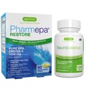 Igennus Pharmepa Obnovit EPA + Neurobalance Zink, hořčík a vitamín B6 Mood Health Bundle pro pozornost a zaměření