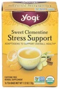 Yogi čaj Organic Sweet Clementine Stress Supplement, 16 Počet