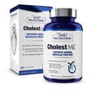 1MD Nutrition CholestMD s Olive Leaf Extract, Bergavit, Niacin, Česnek 124; 60 Kapsle