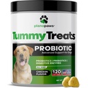 Probiotika pro psy Stravovací zdraví - Psí Probiotika a Dědičné Enzymy - Alergie Relief pro psy - Probiotika pro Psí Gut Zdraví - Štěně Probiotické Tummy léčby - 120 Psí Probiotické Žvýkačky