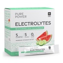 Čisté elektrické lyty, vodní meloun Ocumber Flavor, 5.13 oz (145.6 g), 30 Doručování (30 Packets), 5 kalorií a 0 g cukru per Serving, Non- GMO, NSF Certified for Sport, Dr. Mercola