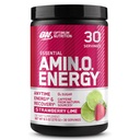 Optimum Nutrition Amino Energy - Předcvičení se zeleným čajem, BCAA, aminokyseliny, Keto Friendly, Green Coffee Extract, Energy Powder - Strawberry Lime, 30 Servings (Balení May Vars)