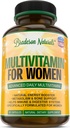 Dámské multivitaminové doplňky. Vitamíny A C D E & Vitamin B Complex. Imunitní a ženská podpora + Antioxidant a přírodní energizéry. Non- GMO, Gluten Free, Made in the USA, 60 Caps